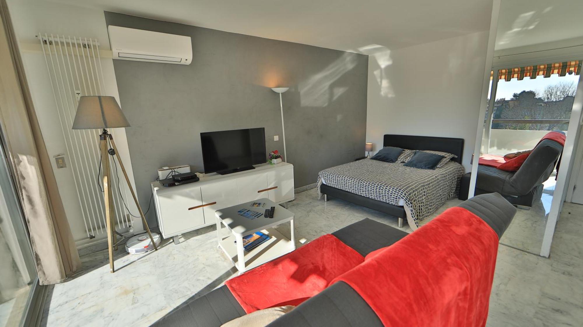 Studio Parking Fibre Piscine Clim Le Cannet Exterior foto